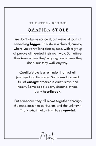 Qaafila (Caravan) - Stole