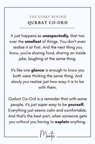 Qurbat (Closeness) - Co-ord Set