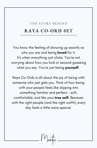 Raya Co-ord Set - Ruby Red