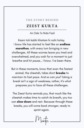 Zeest (Essence Of Life) - Teal Long Shirt