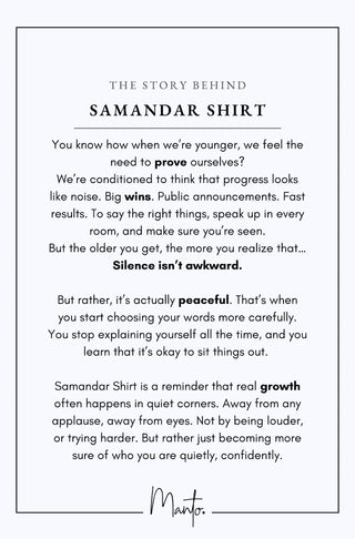 Samandar (Sea of Silence) - Shirt