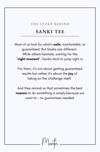 Sanki Tee - Just Blue