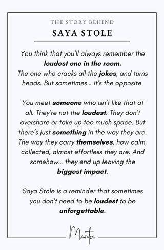 Saya (Shadow) - Green Stole