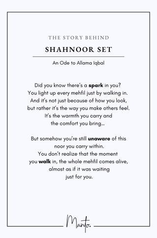 Shahnoor (Royal Glow) - Gold & Maroon Set