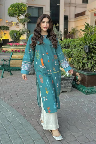 Zeest (Essence Of Life) - Teal Long Shirt