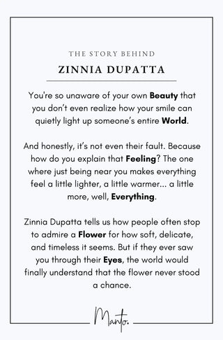 Zinnia (Quiet Beauty) Dupatta