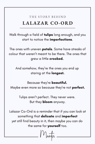 Lalazar (Meadow for Tulips) - Co-ord Set