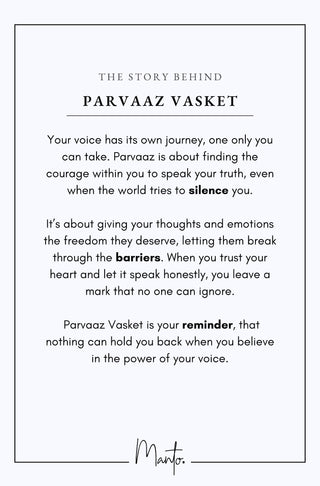 Design Philosophy of Parvaaz Vasket